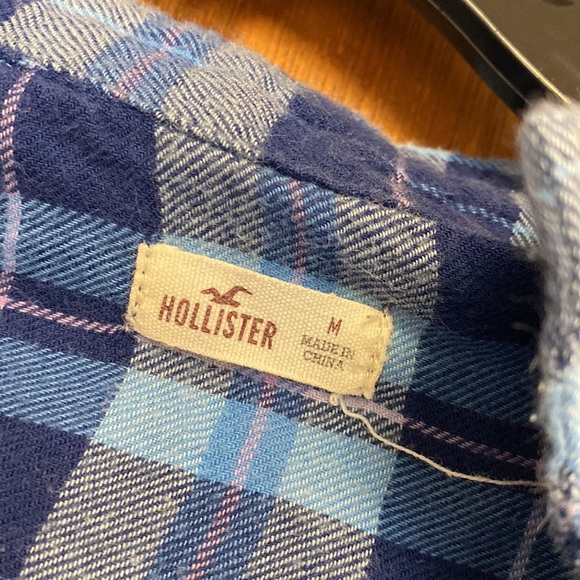 Blue and Pink Flannel size M - Picture 2 of 3